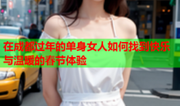 在成都过年的单身女人如何找到快乐与温暖的春节体验