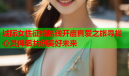 城际女性征婚热线开启真爱之旅寻找心灵伴侣共创美好未来