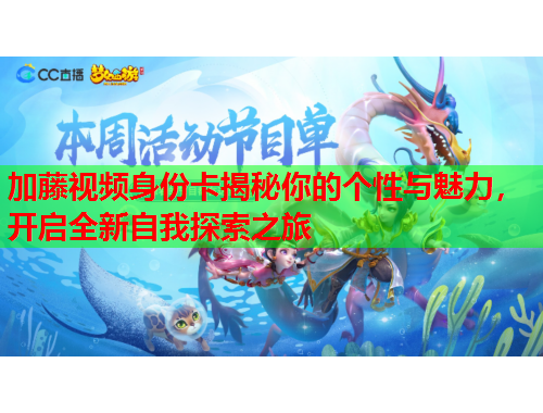 加藤视频身份卡揭秘你的个性与魅力，开启全新自我探索之旅