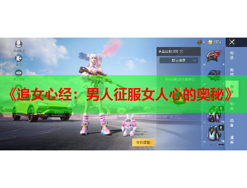 《追女心经：男人征服女人心的奥秘》