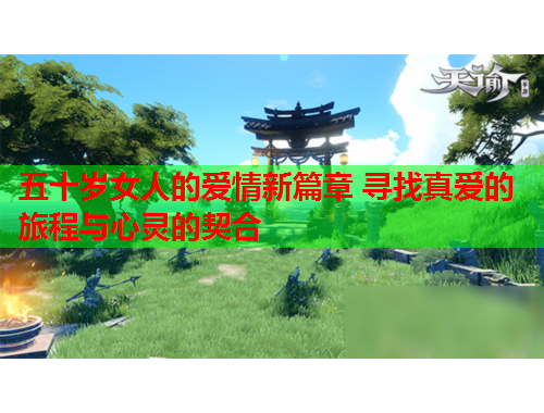 五十岁女人的爱情新篇章 寻找真爱的旅程与心灵的契合
