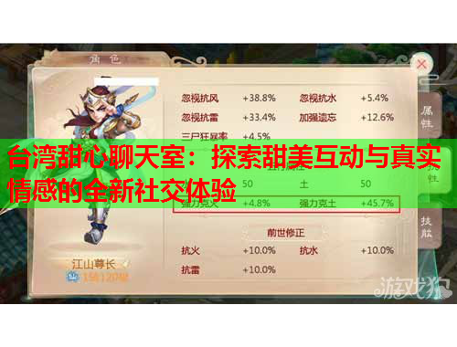 台湾甜心聊天室：探索甜美互动与真实情感的全新社交体验