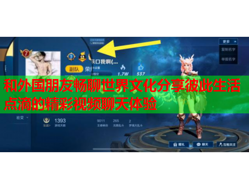 和外国朋友畅聊世界文化分享彼此生活点滴的精彩视频聊天体验