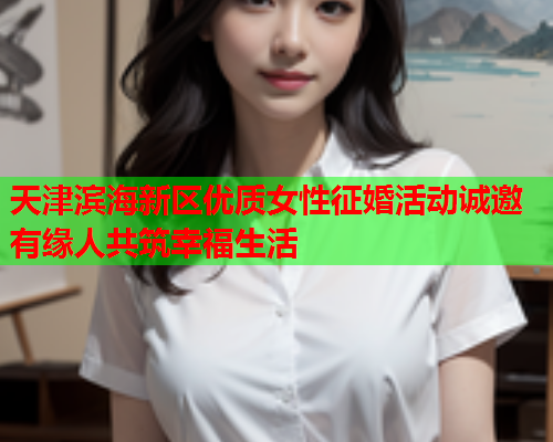 天津滨海新区优质女性征婚活动诚邀有缘人共筑幸福生活