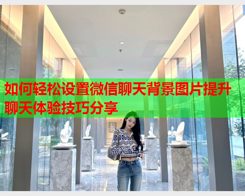 如何轻松设置微信聊天背景图片提升聊天体验技巧分享