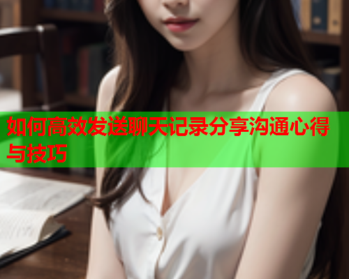 如何高效发送聊天记录分享沟通心得与技巧