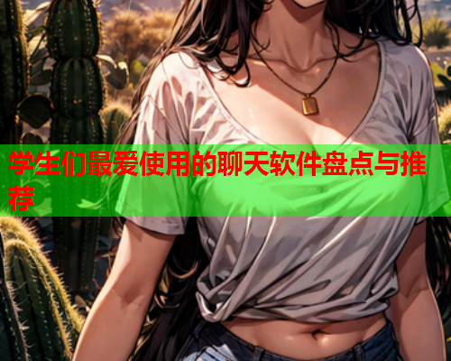 学生们最爱使用的聊天软件盘点与推荐